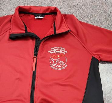 Stretch-Fleecejacke "Rehkitzrettung Schweiz"